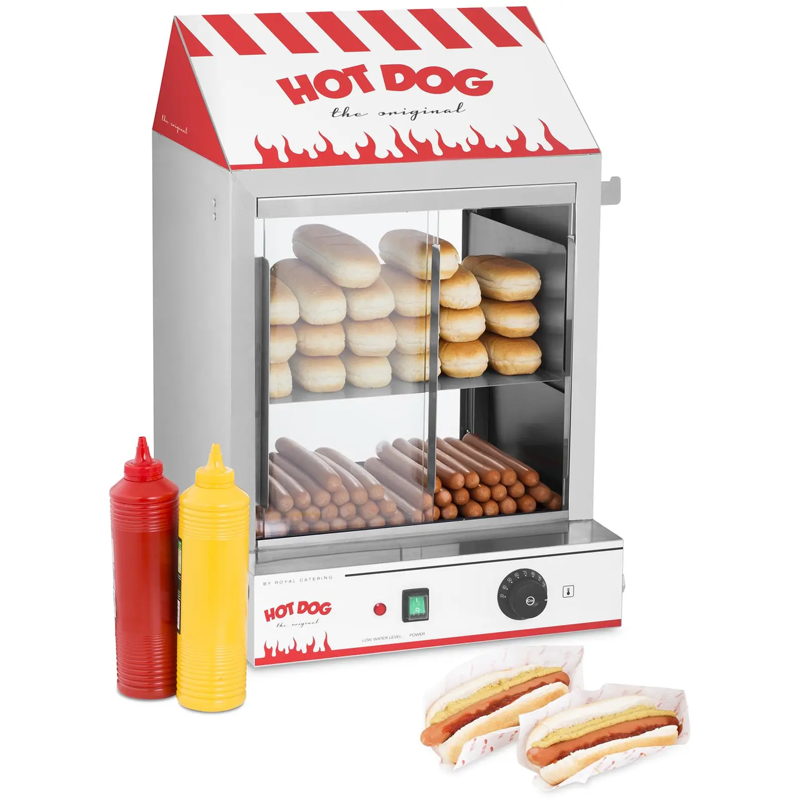 Machine à hot-dog en acier inoxydable 