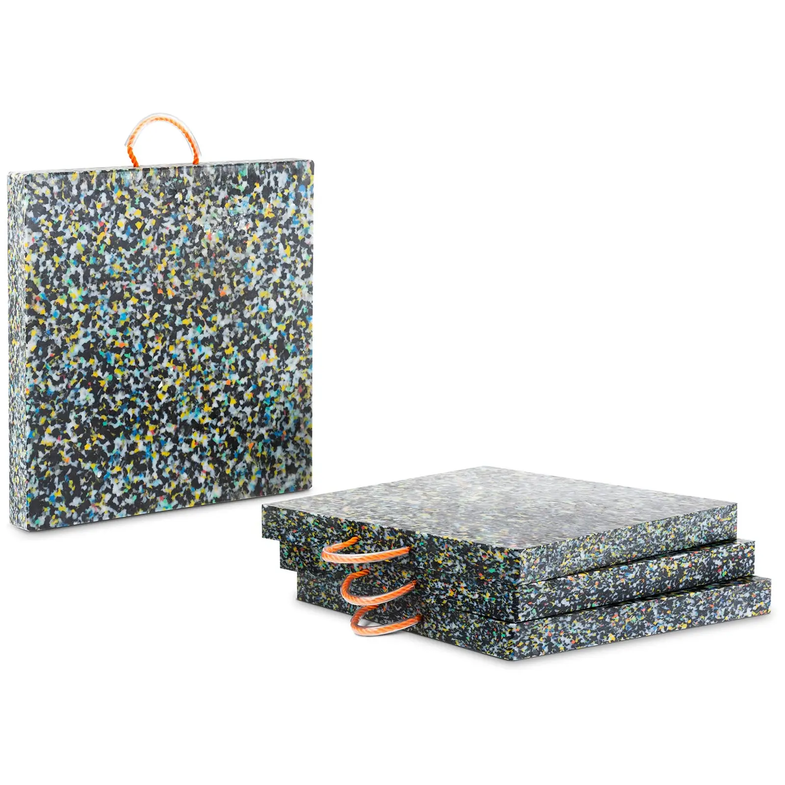 Kranplatten - 60 x 60 x 6 cm - Traglast bis zu 25.000 kg - 4 Stück