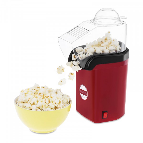 Heißluft-Popcornmaschine - rot