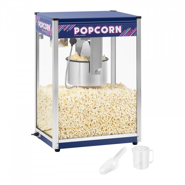 Popcornmaschine - blau - 16 oz - XXL