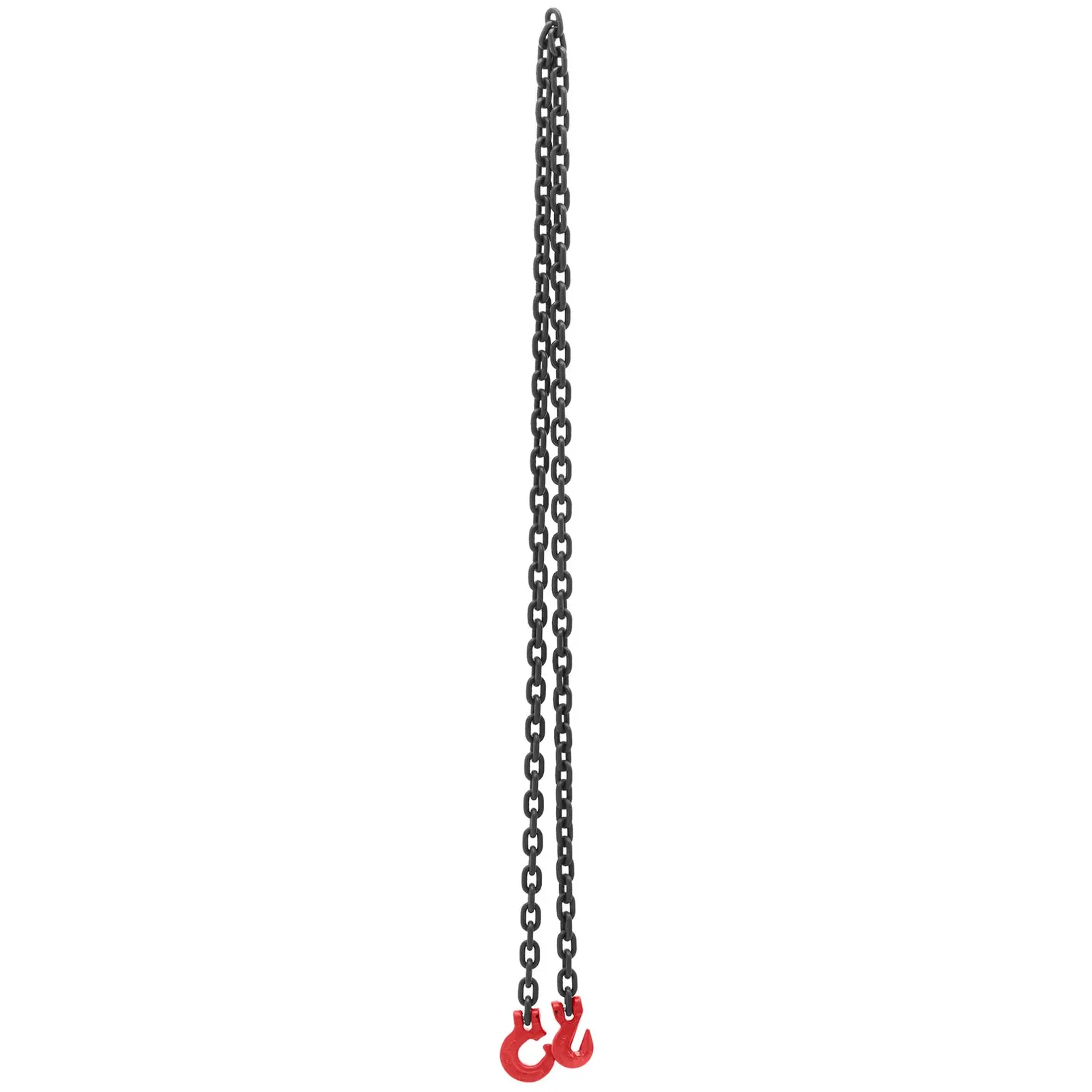 Chokerkette - 8000 kg - 2,5 m - schwarz / rot