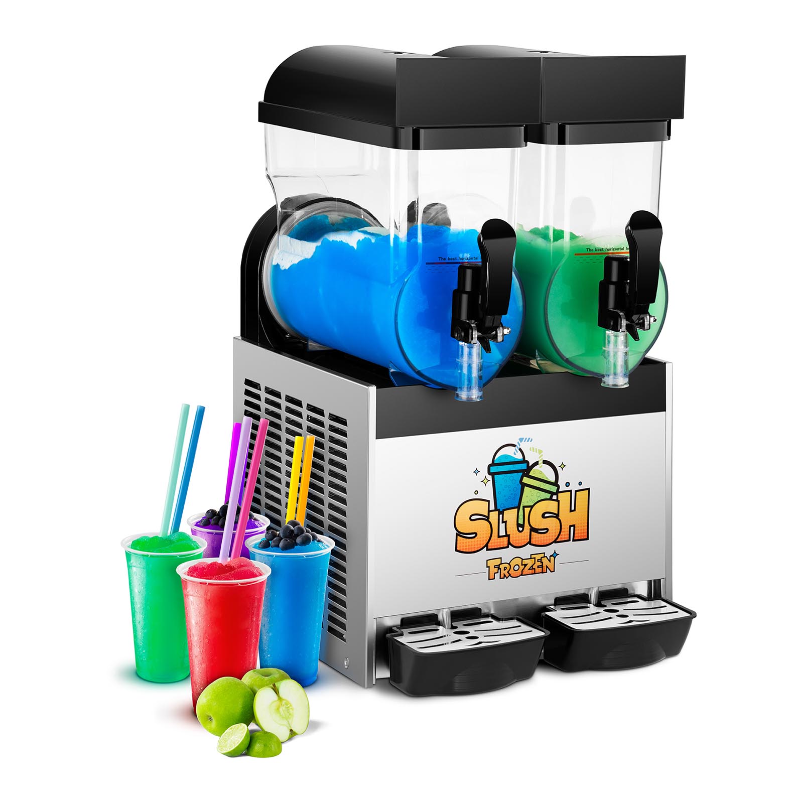 Slush Ice Eis Maschine Granita Dispenser Eismaschine 1 x 10L Gastlando 