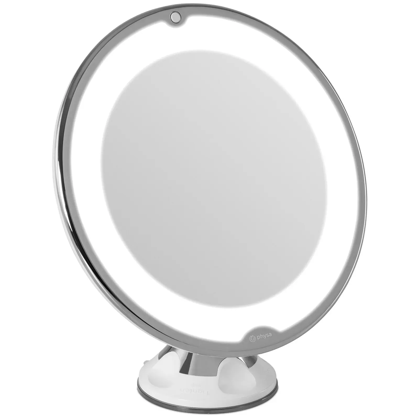 S/O® Miroir grossissant avec LED Blanc Make Up miroir de maquillage miroir avec éclairage variable Miroir sur pied salle de bain Miroir Miroir Miroir cosmétique 
